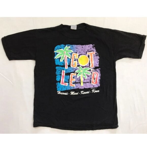 Vintage Unisex Tshirt I Got Leid in Hawaii XL - Picture 1 of 5